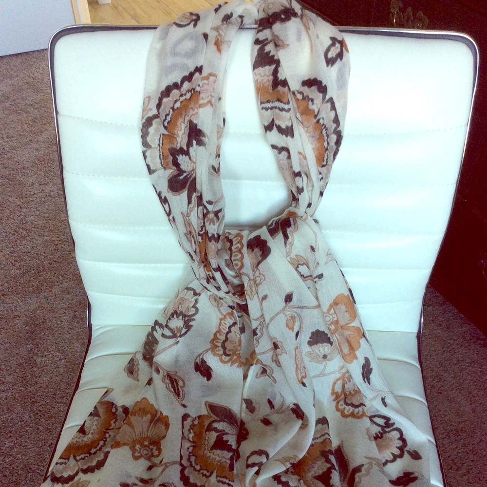 Scarf with Beautiful Neutrals